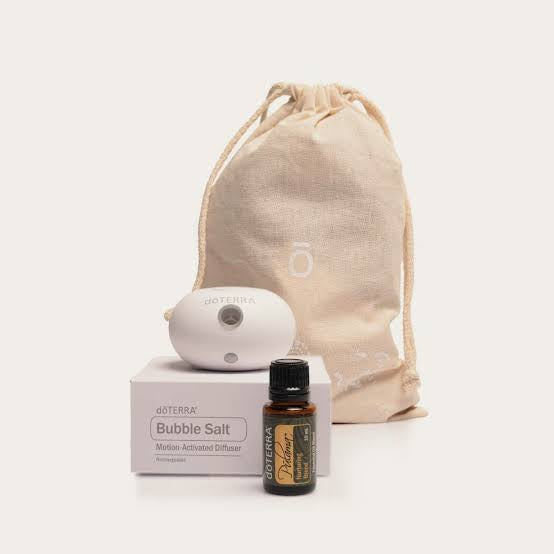 Bubble Motion-Activated Diffuser and Pulama Bundle