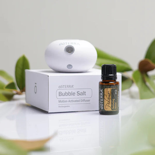 Bubble Motion-Activated Diffuser and Pulama Bundle