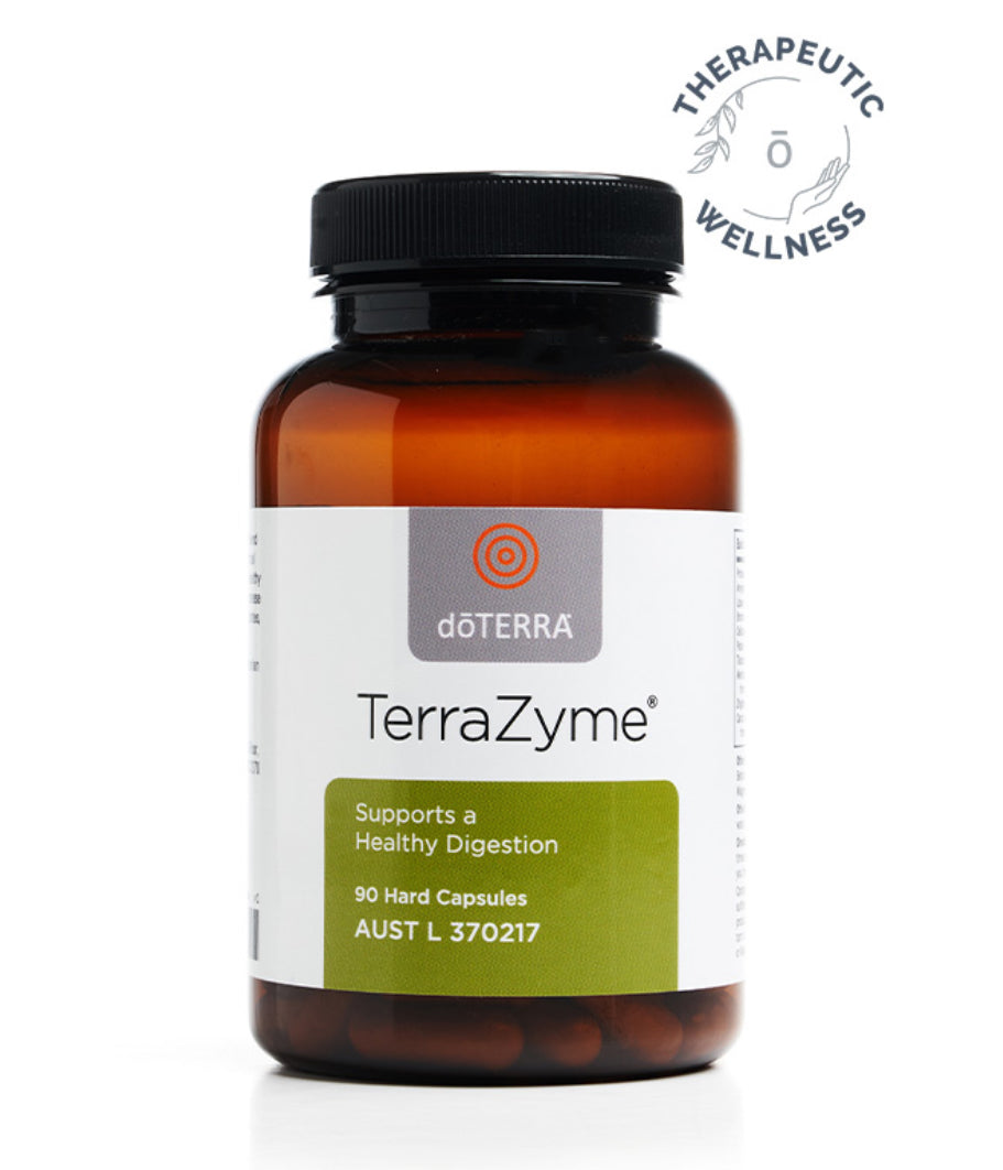 TerraZyme®  90 Vegetarian Capsules Digestive Enzymes
